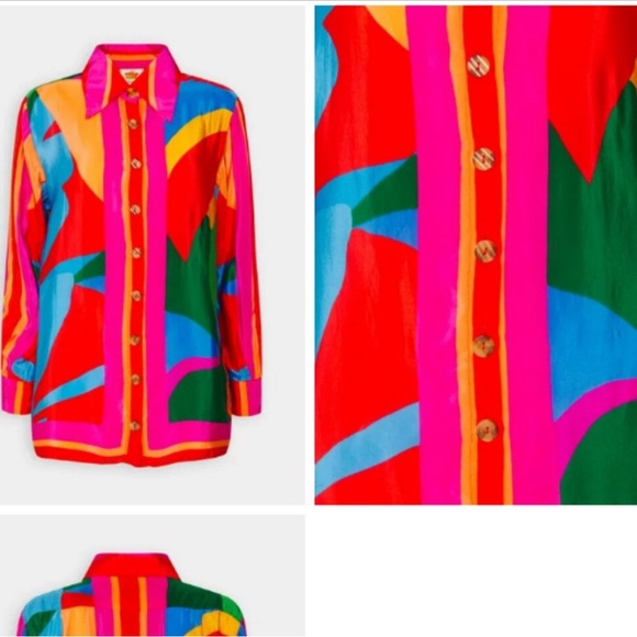 Farm Rio Button up blouse - Picture 2 of 2